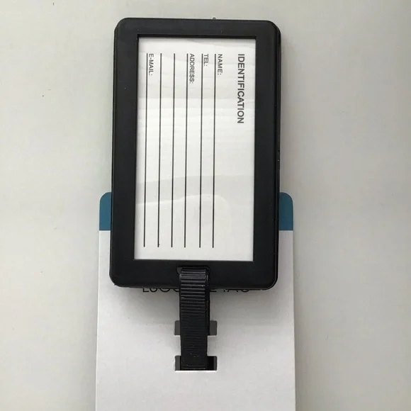 NEW Luggage Tag Rainbow Stripe Rubber 2.5 X 4” for Golf Bag Suitcase Travel ID - Picture 3 of 4